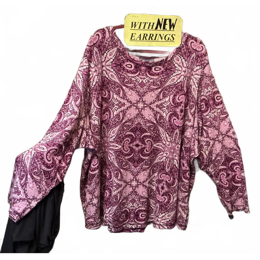 3X Matrix Top & New Earrings